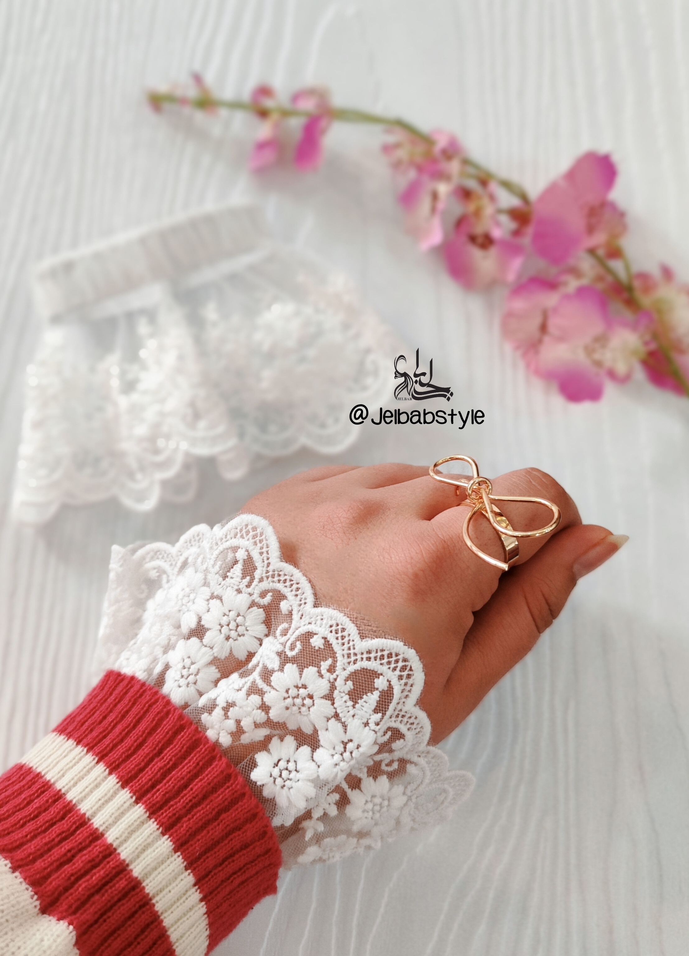 سرآستین گیپور دلارا